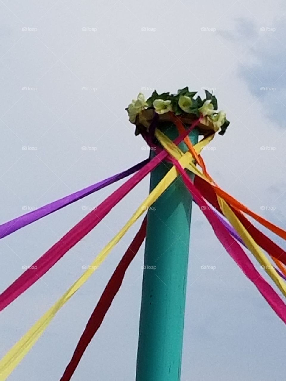 May pole celebration