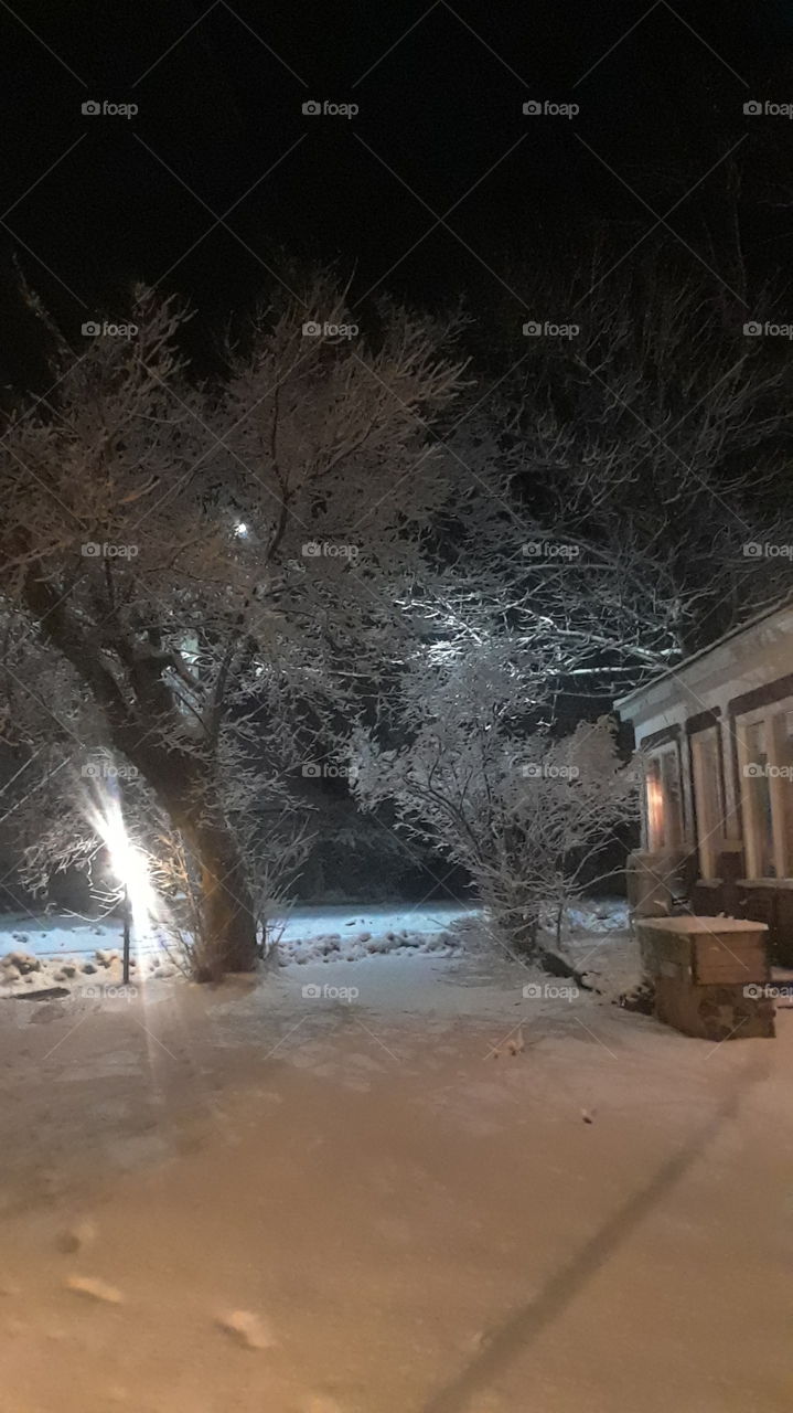 All in a winter's evening