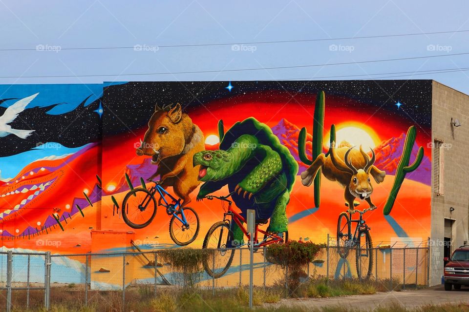 Tucson Epic Rides mural 