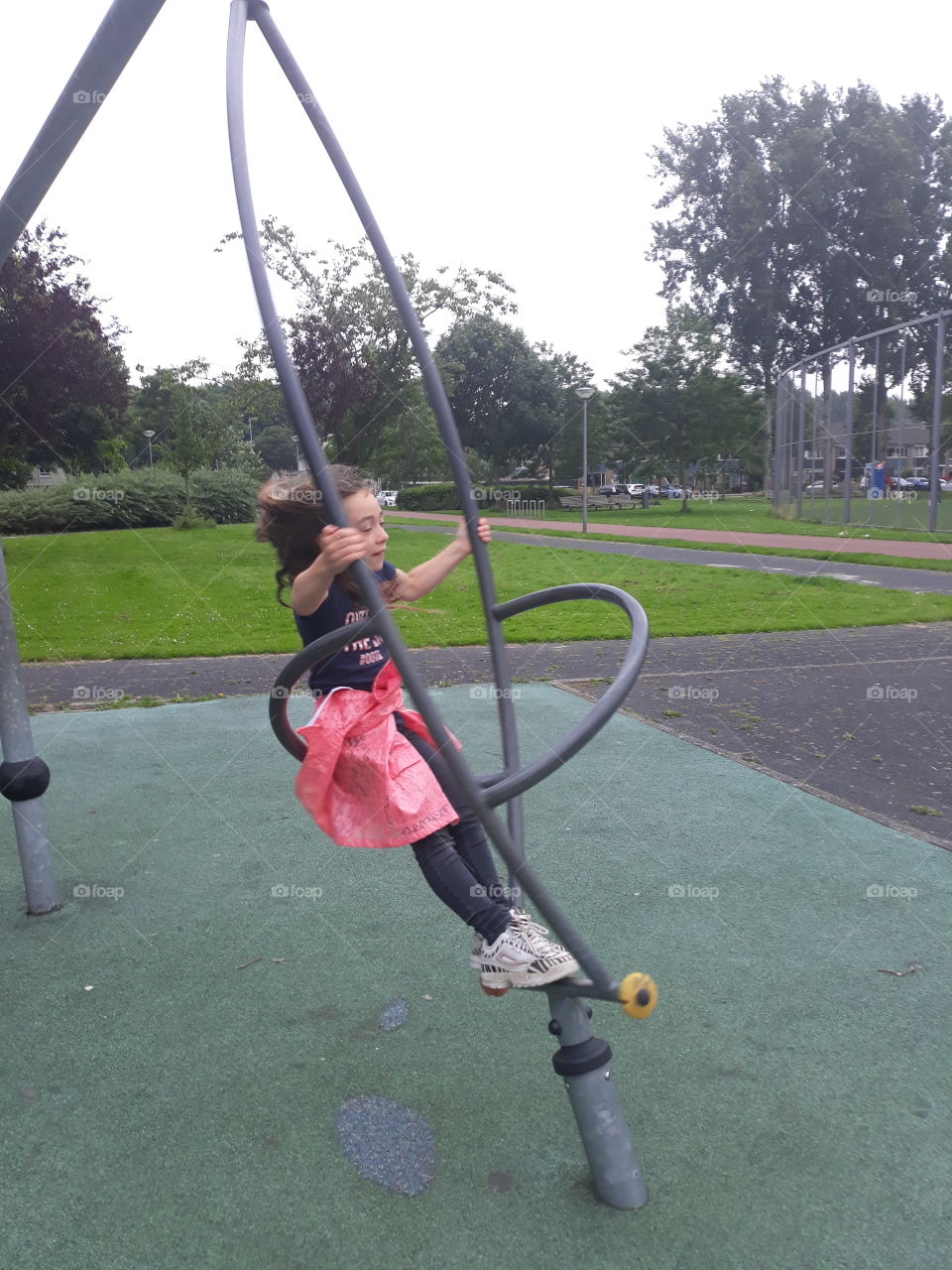 play girl having fun the Netherlands