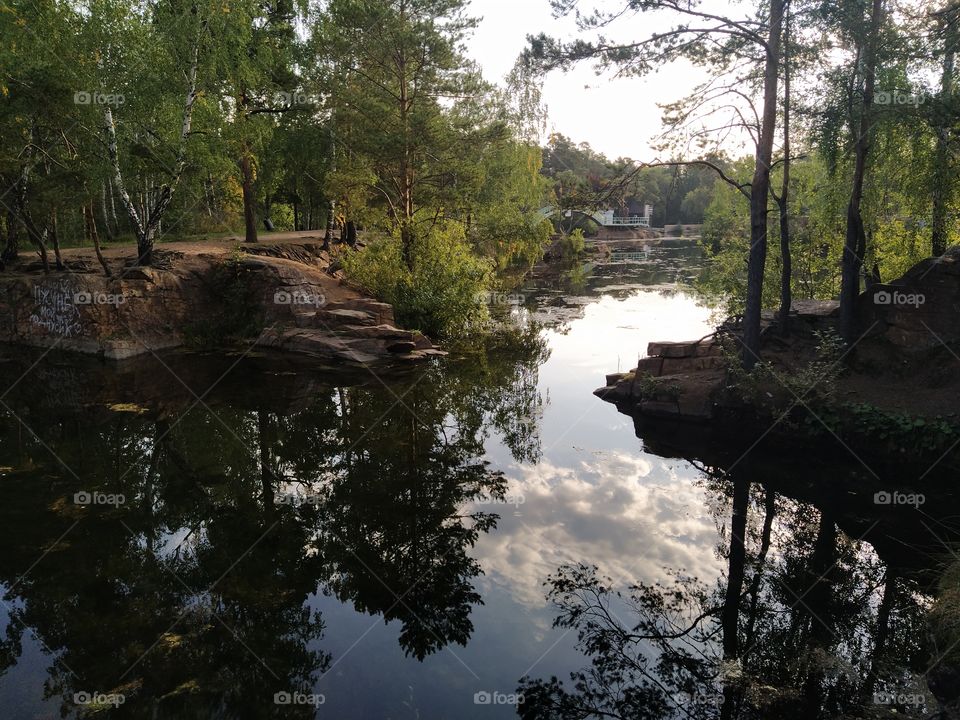 landscape in sity park
