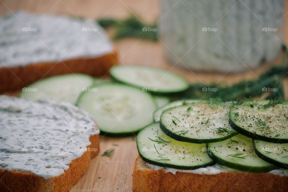 Cucumber Sandwiches 