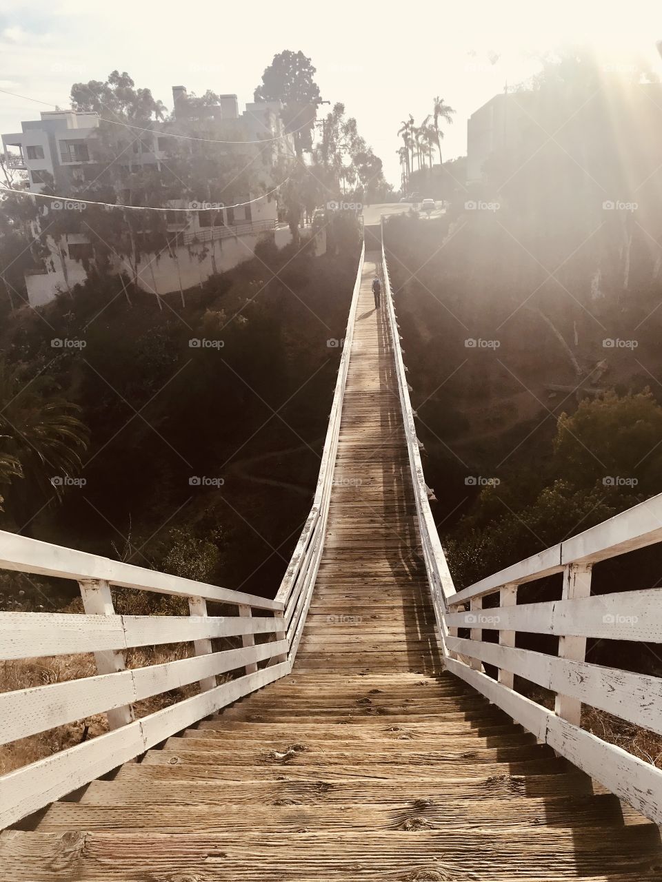 Over the bridge we go …