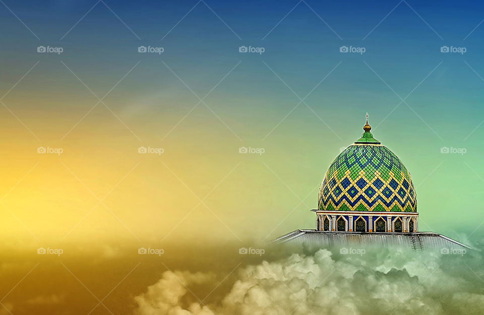 mosque at Balikpapan city