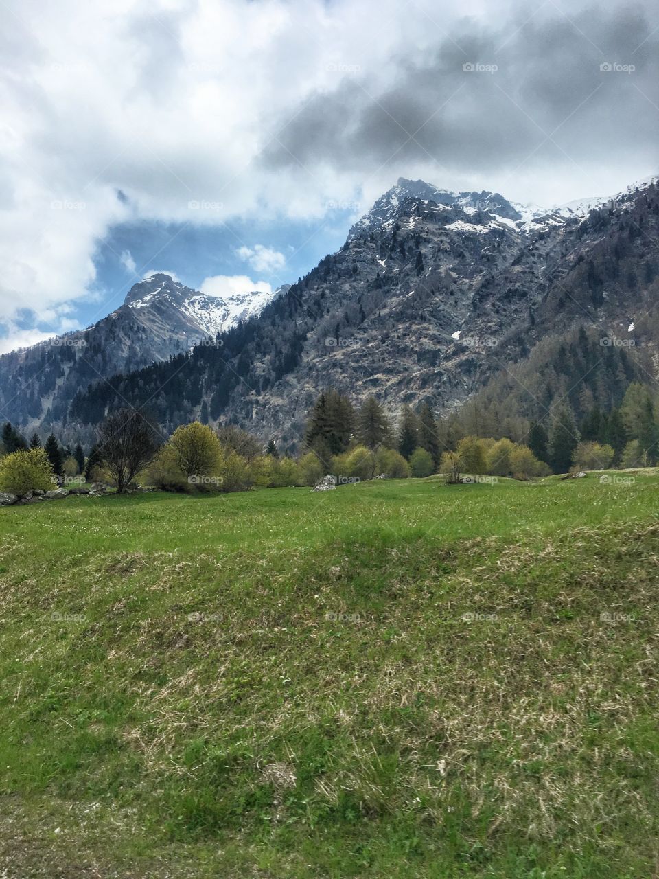 Saint Moritz landscape 