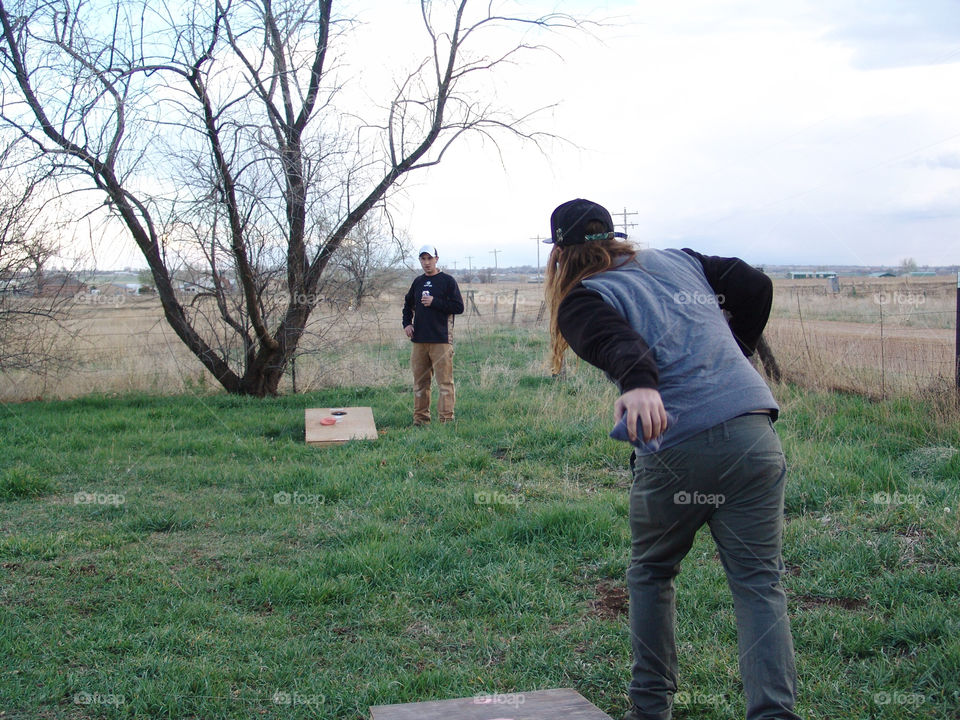 Bags 2. Springtime bags/corn hole tourney.