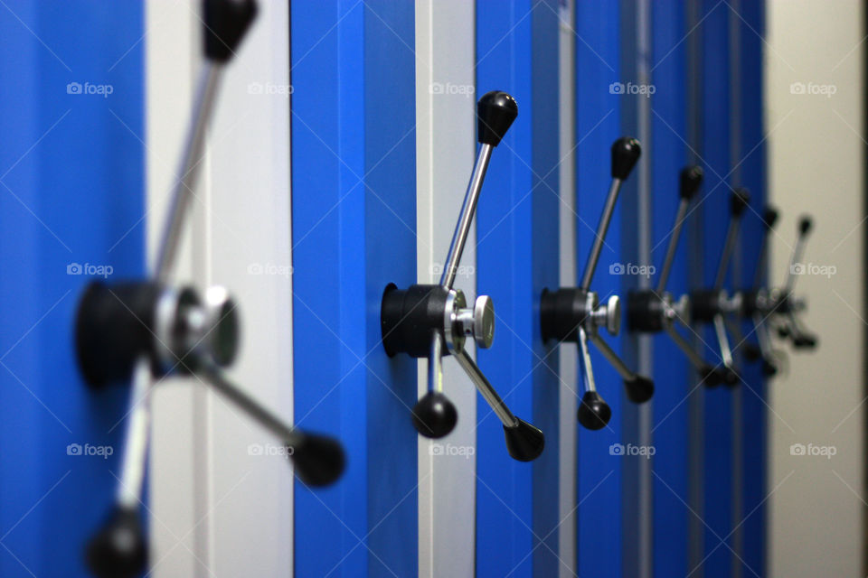 handle of file racking system