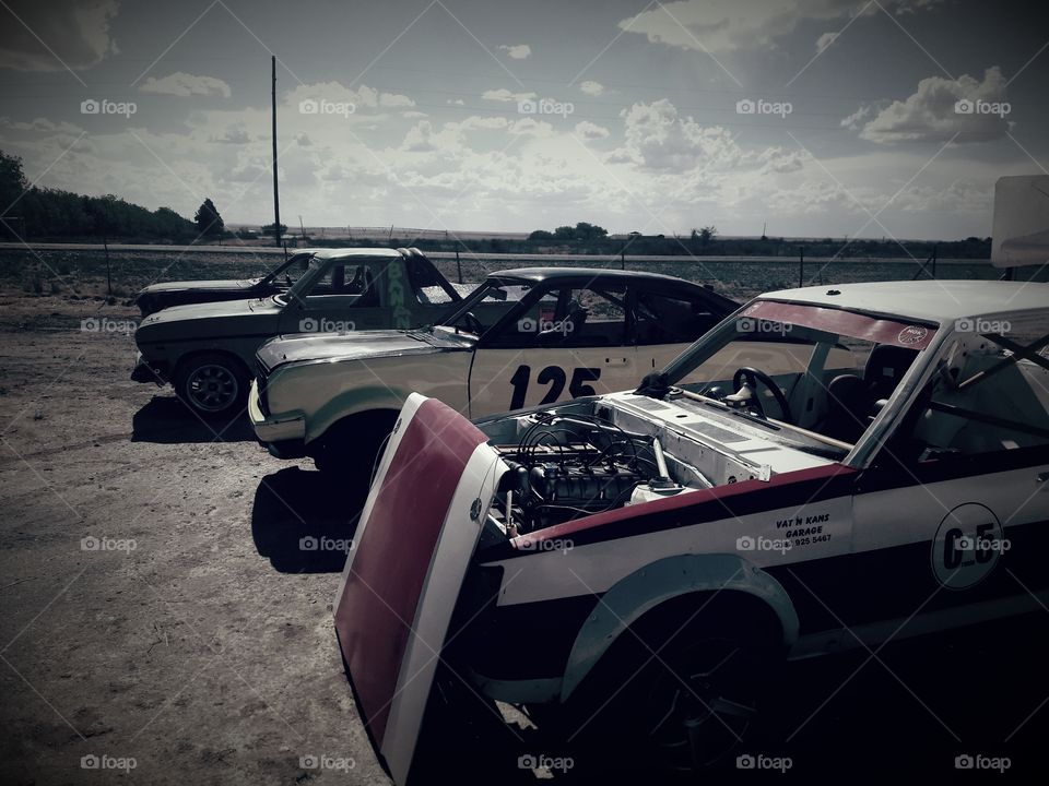 dirt racing vintage