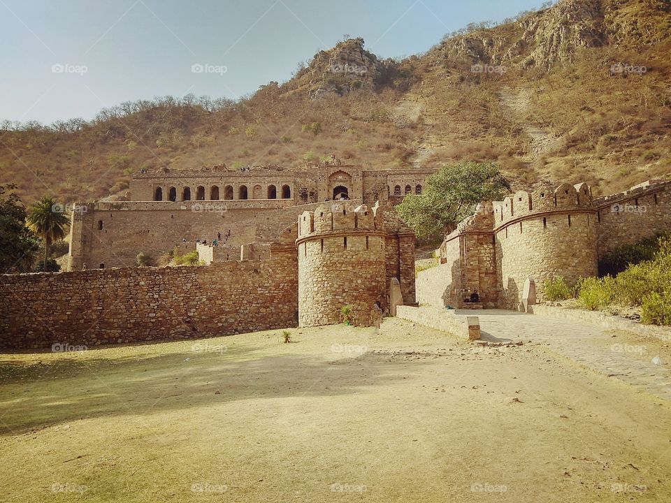 Bhangarh fort in Rajasthan
