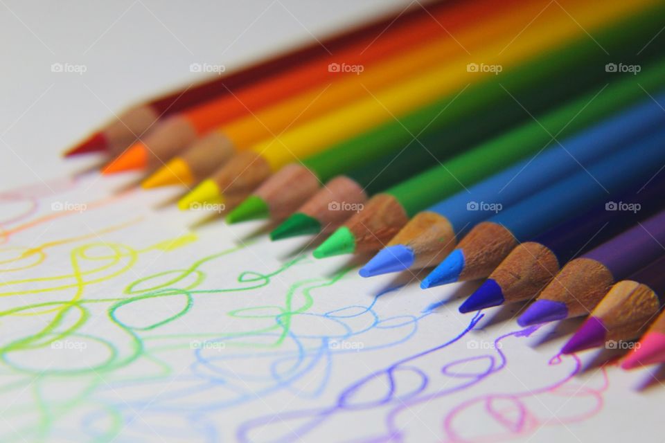 Pencil, Education, School, Crayon, Composition