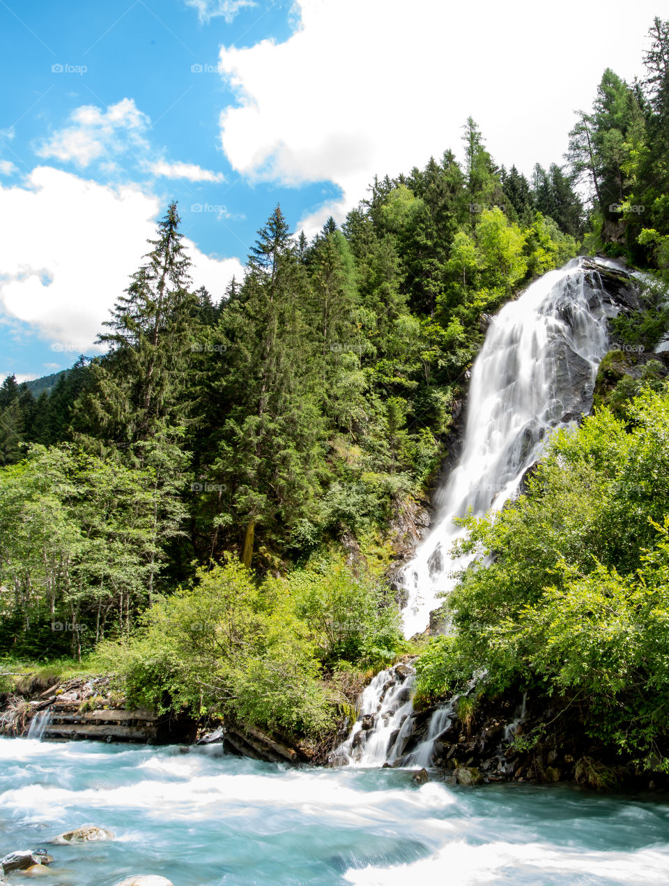 Waterfall in Tyrol