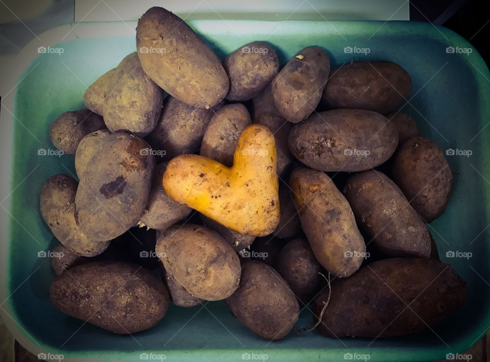 potatoe heart