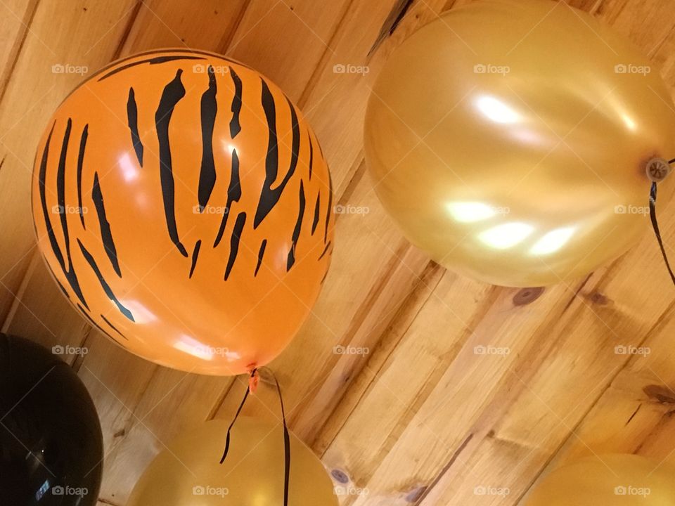 Balloons on the Ceiling 