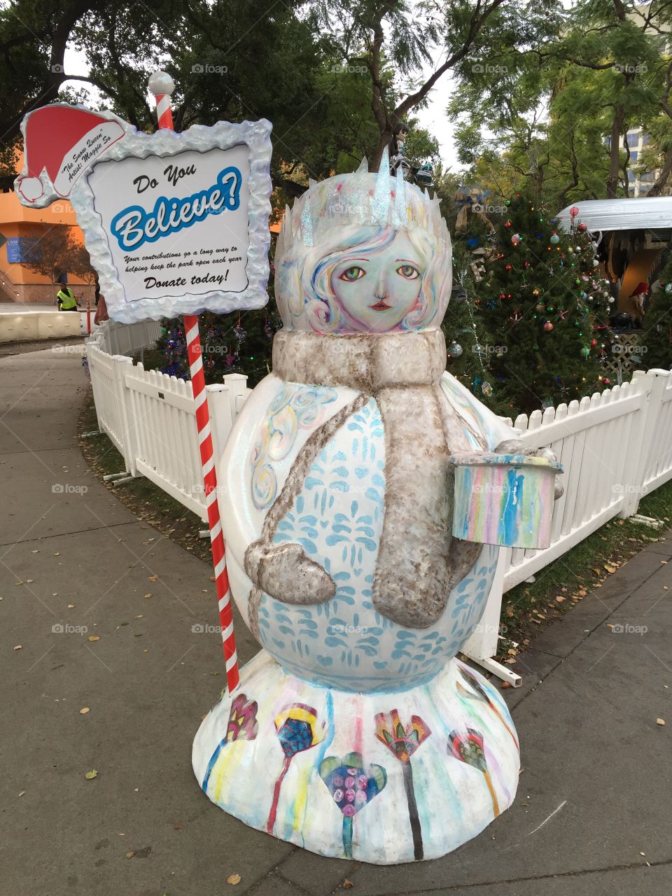 Snow angel decoration