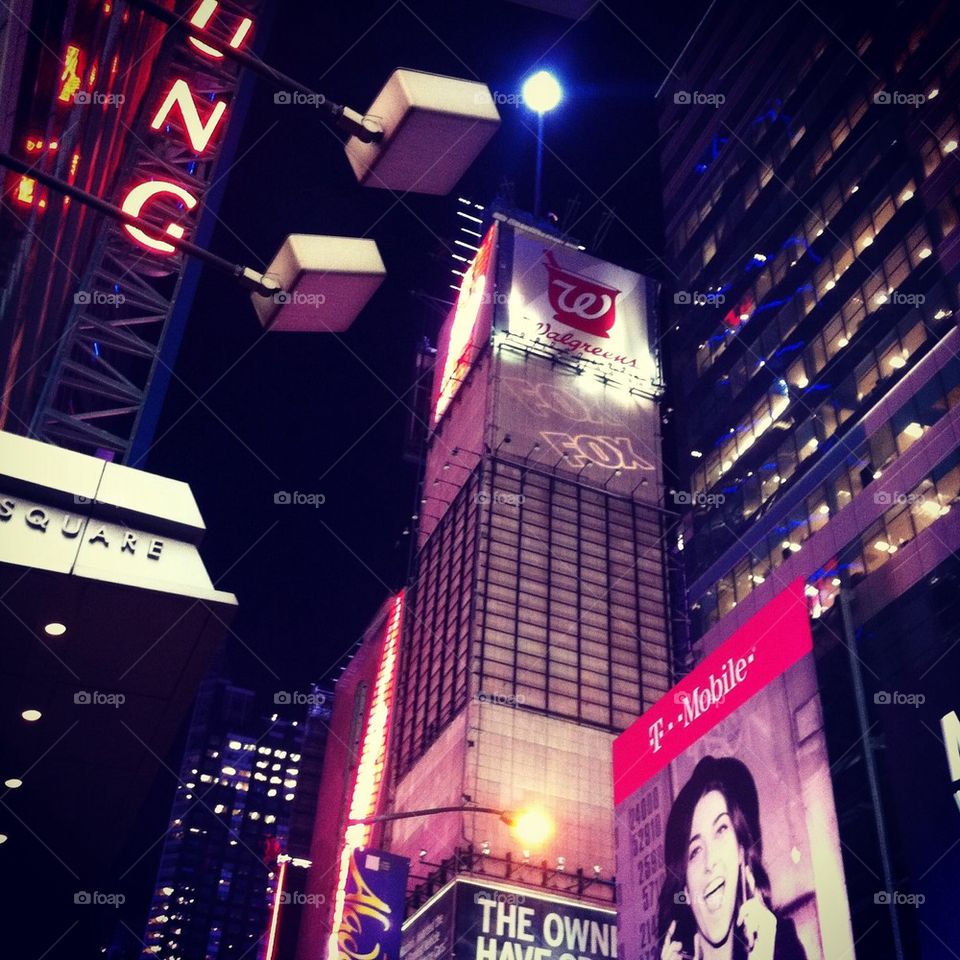 An Evening in Time Square 