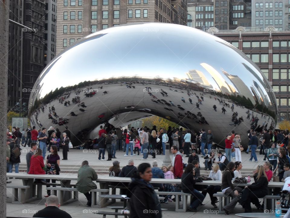 The bean! "Cloud Gate" by Anish Kapoor Chicago, IL 