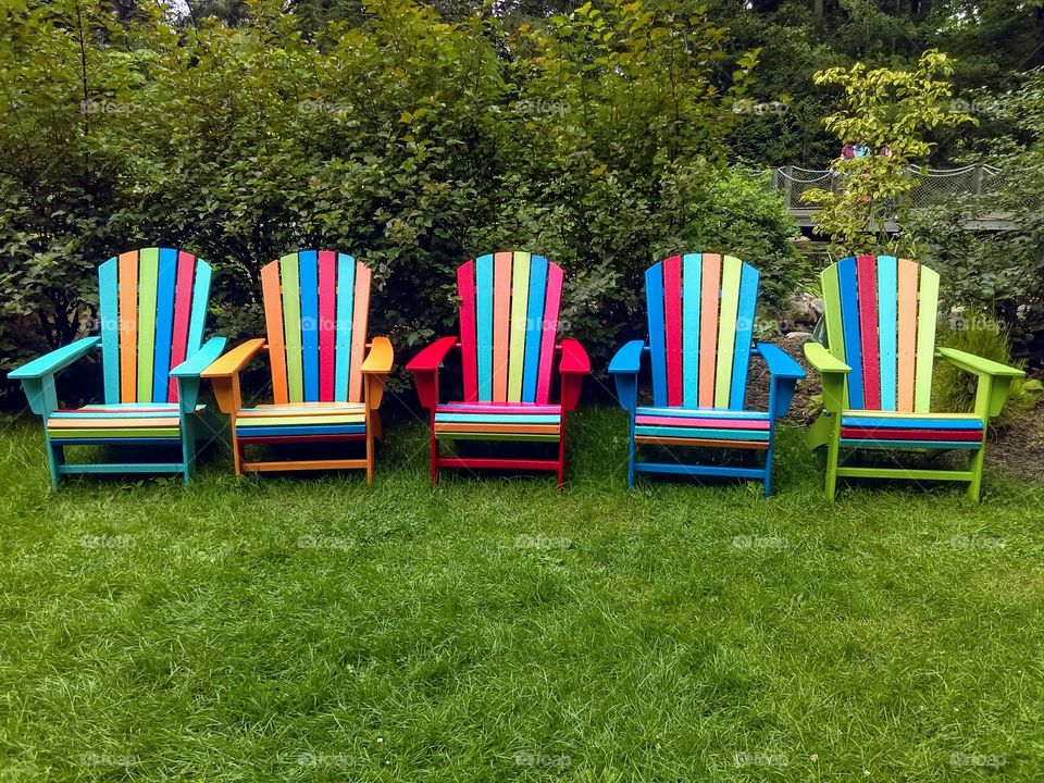 Rainbow Chairs