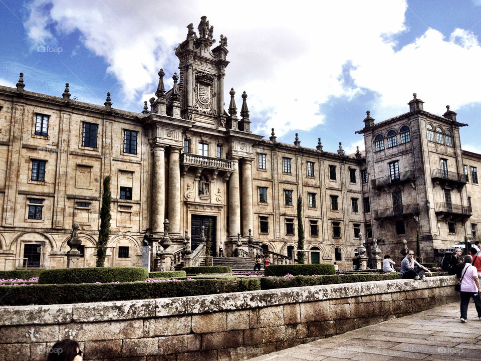 Monasterio de San Martin. Monasterio de San Martin (Santiago de Compostela - Spain)