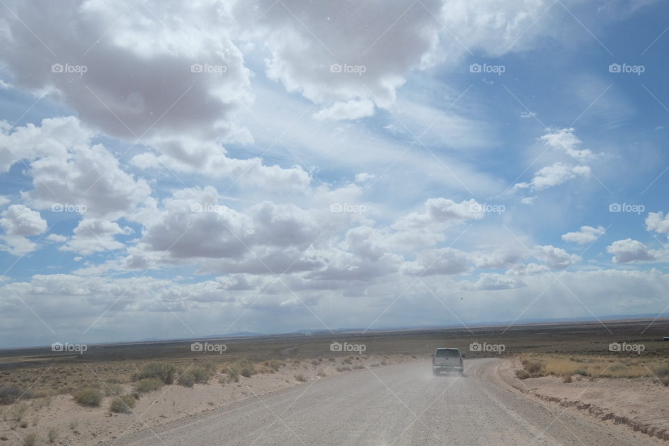 Landscape, No Person, Sky, Road, Desert