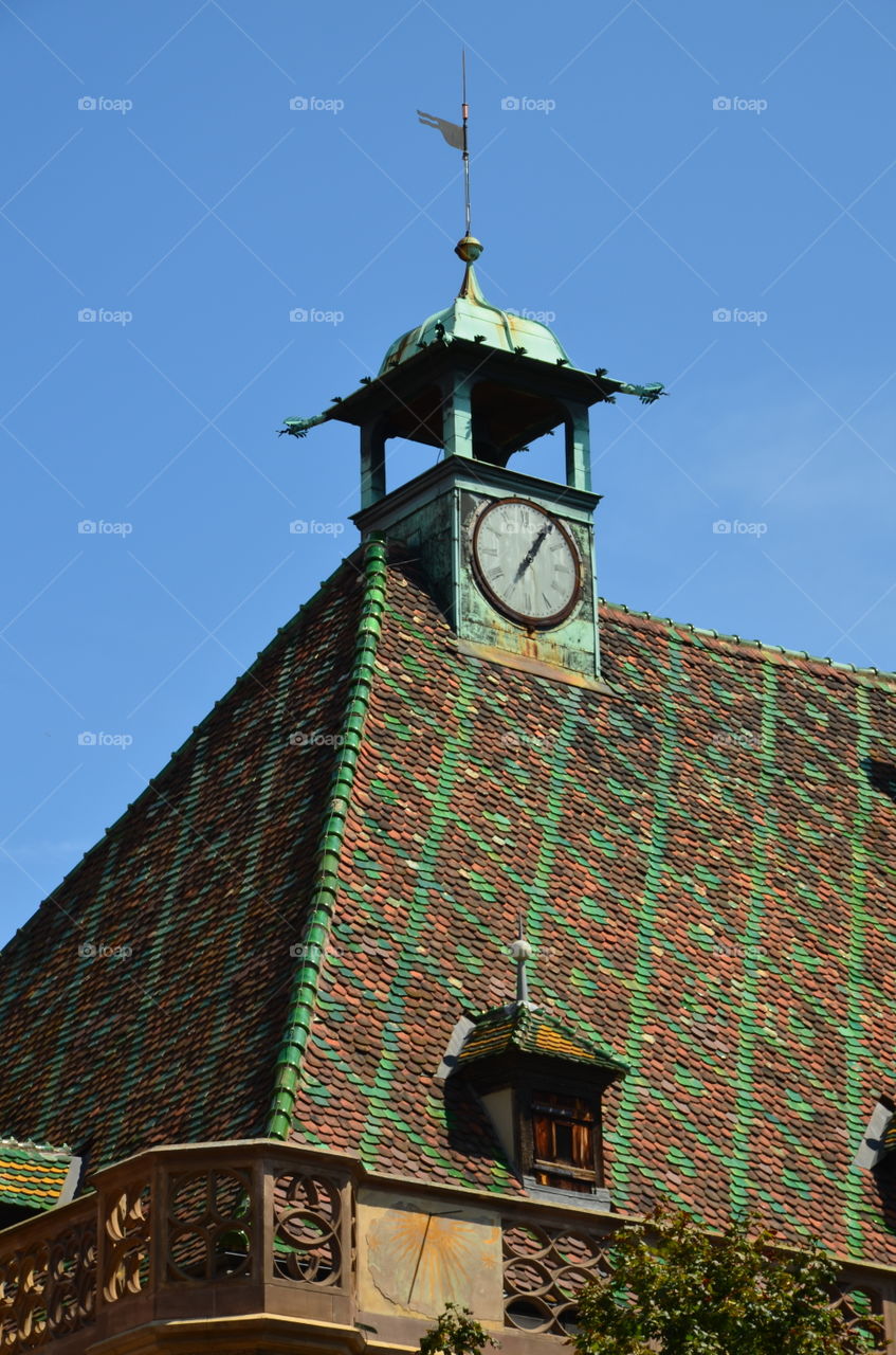 clock in alsace