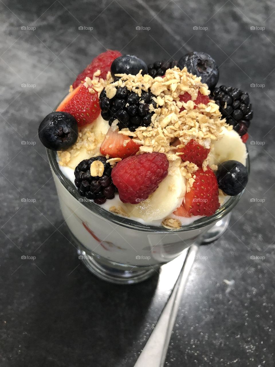 Fruit yogurt Parfait 