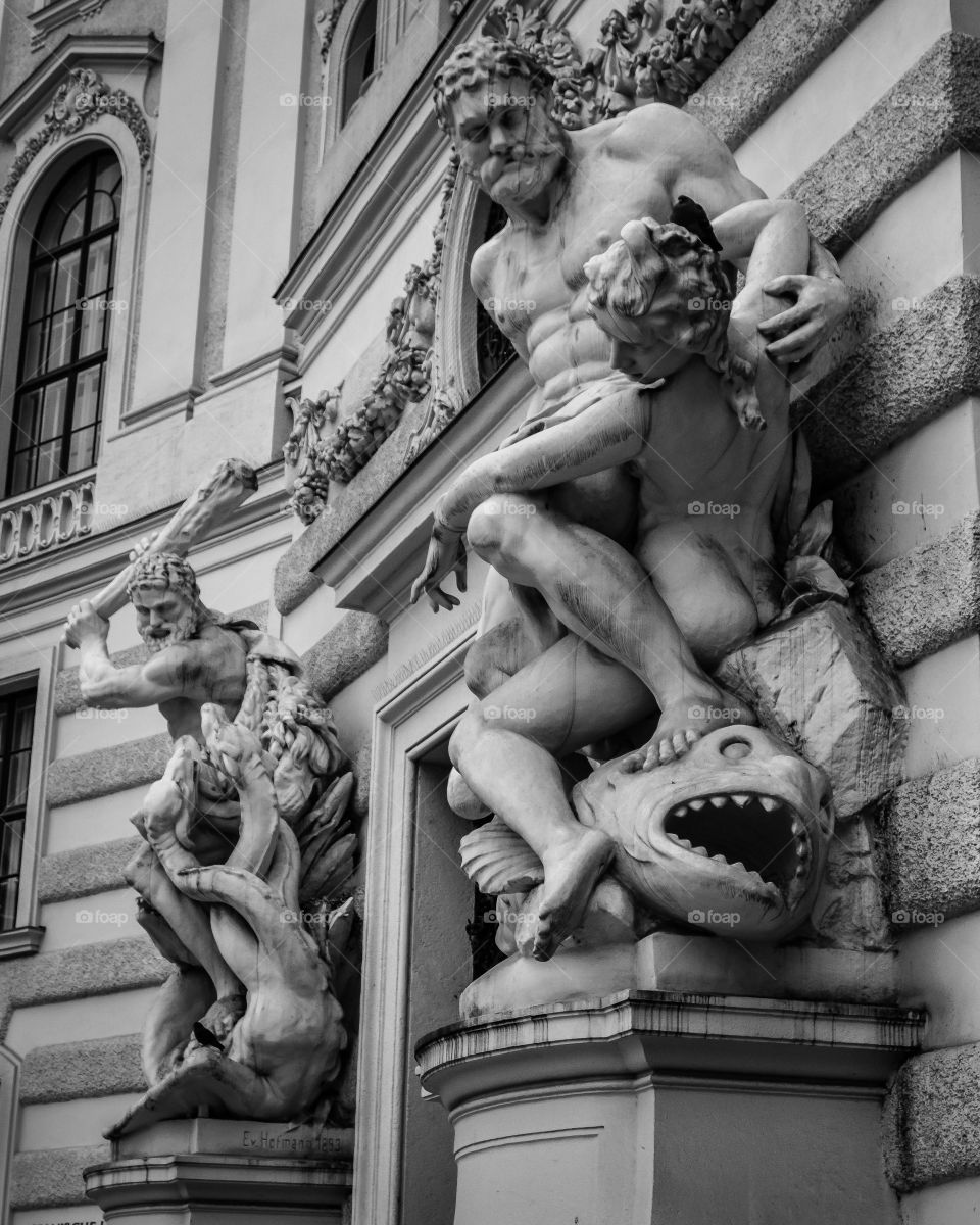 Titanes, Palacio Imperial del Hofburg (Vienna - Austria)