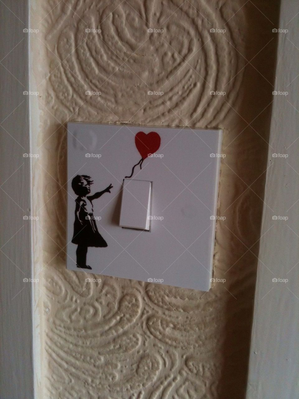 Light switch sticker