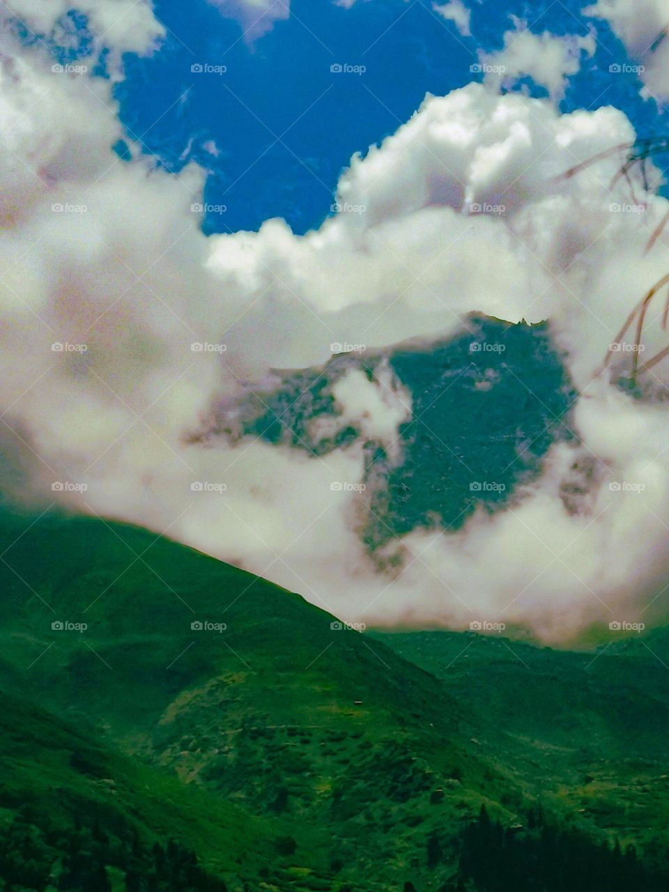 Mesmerising peak view