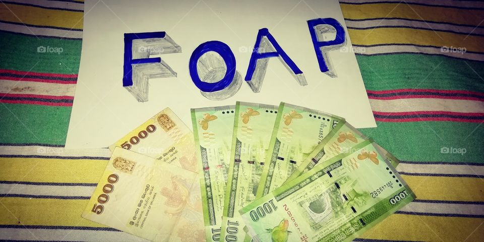 Foap Money Rupees