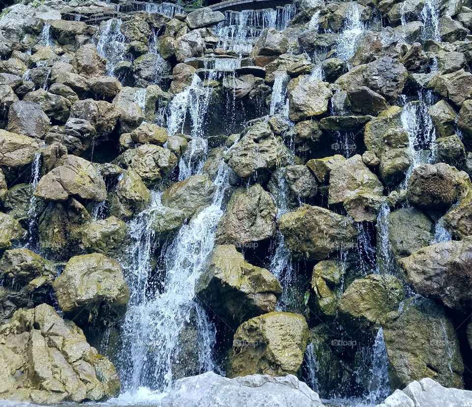 waterfalls at Maşukiye Turkey
