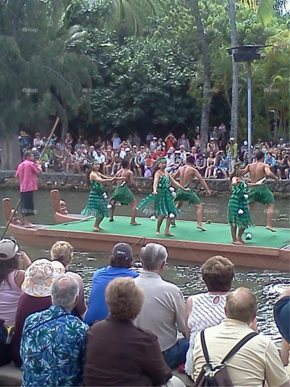 Polynesian dancing