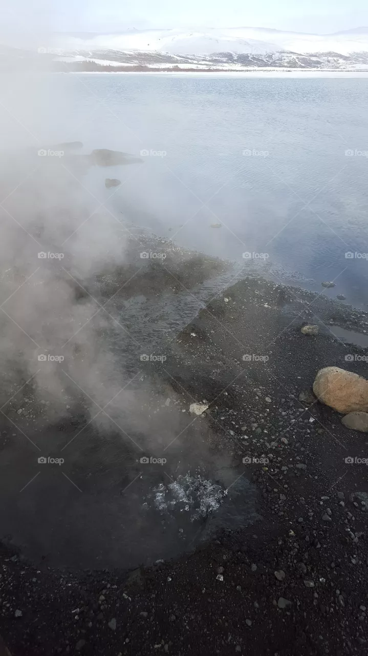 No Person, Water, Volcano, Landscape, Eruption