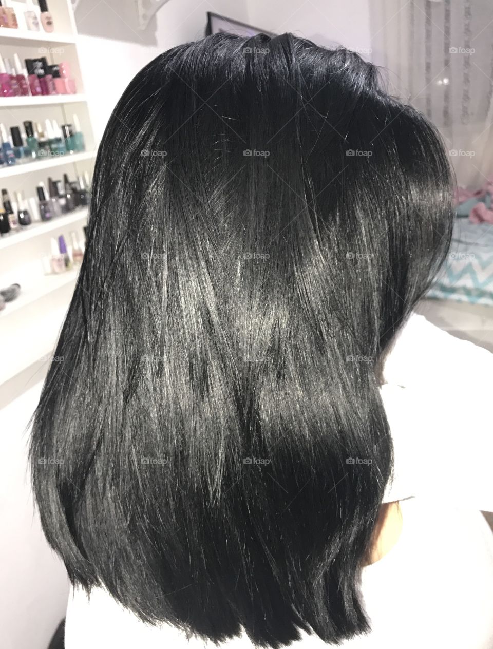Black hair 