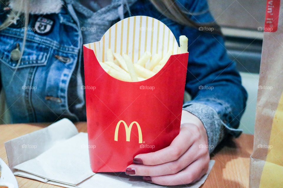 Large McDonald’s Fries 