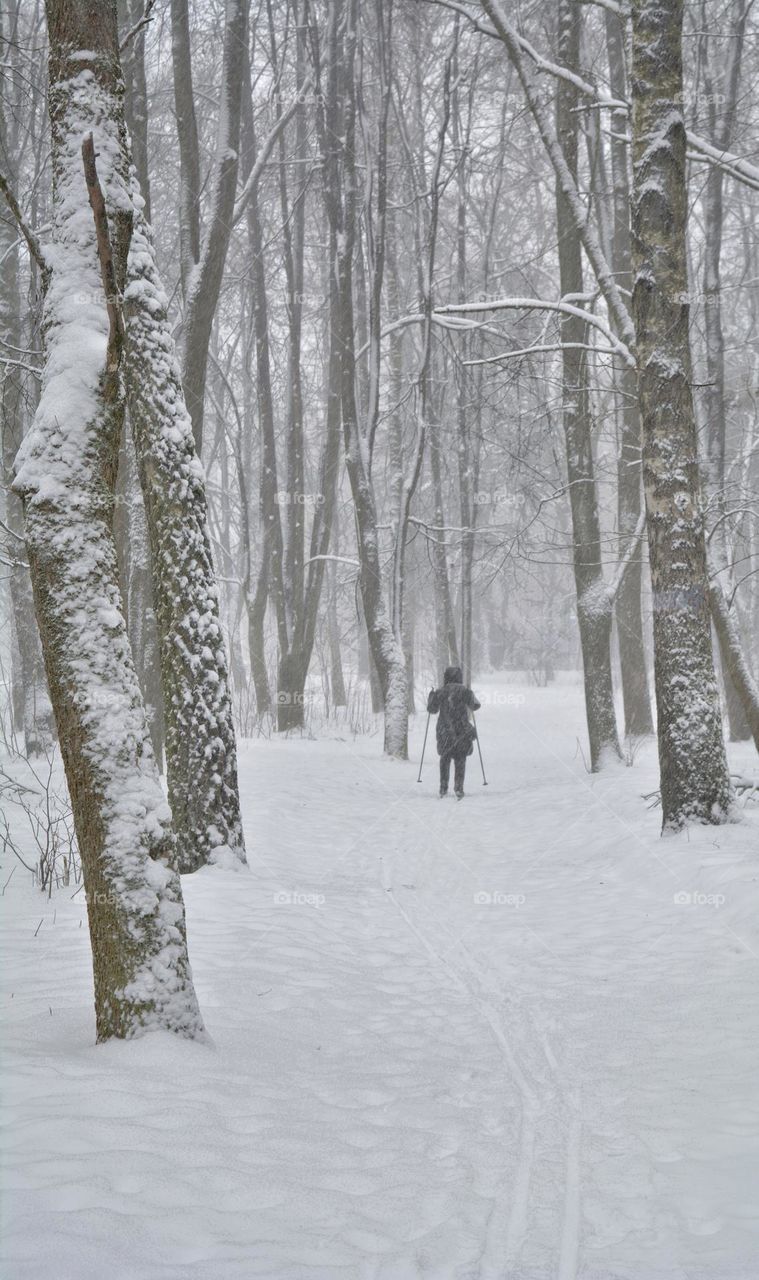 woman skills in winter park