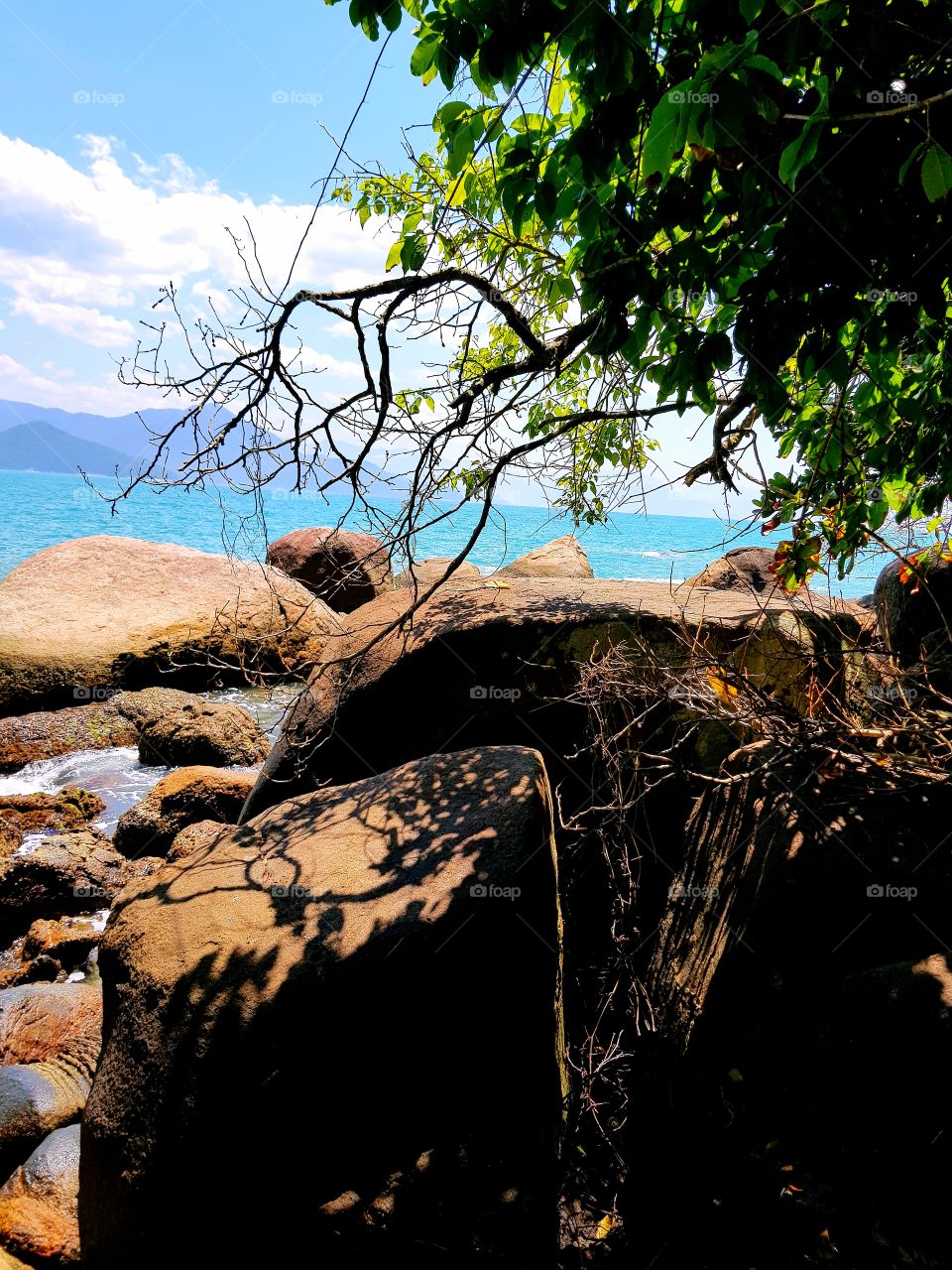 praia cedrinha, natureza, ubatuba, pedras, mar