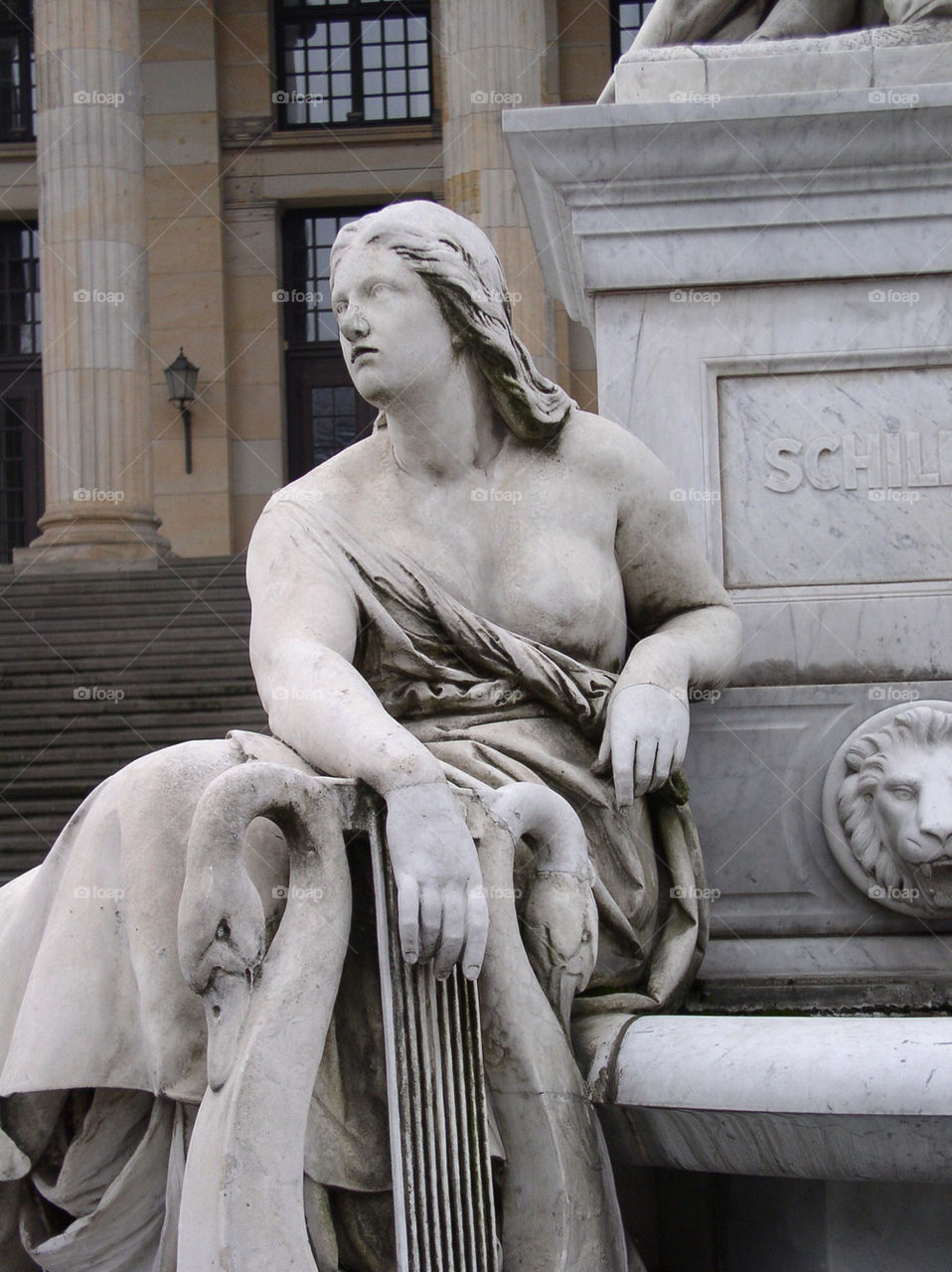 woman statue berlin germany by jeffreyfulton