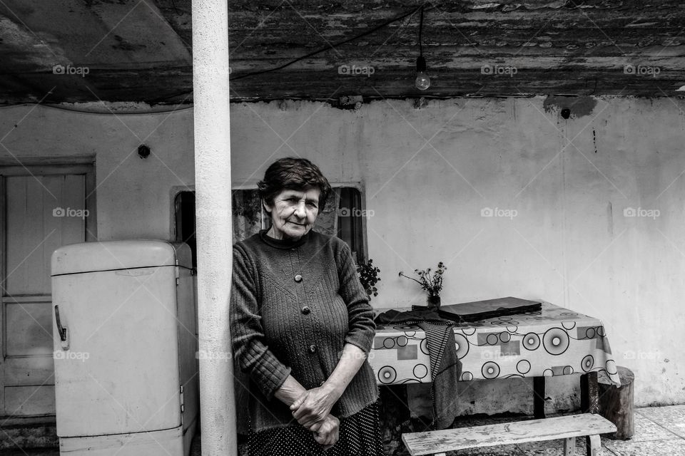 Portrait of a senior woman