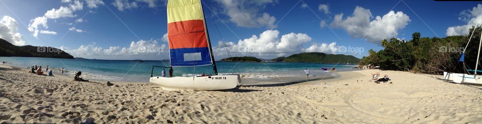 Beach. USVI 