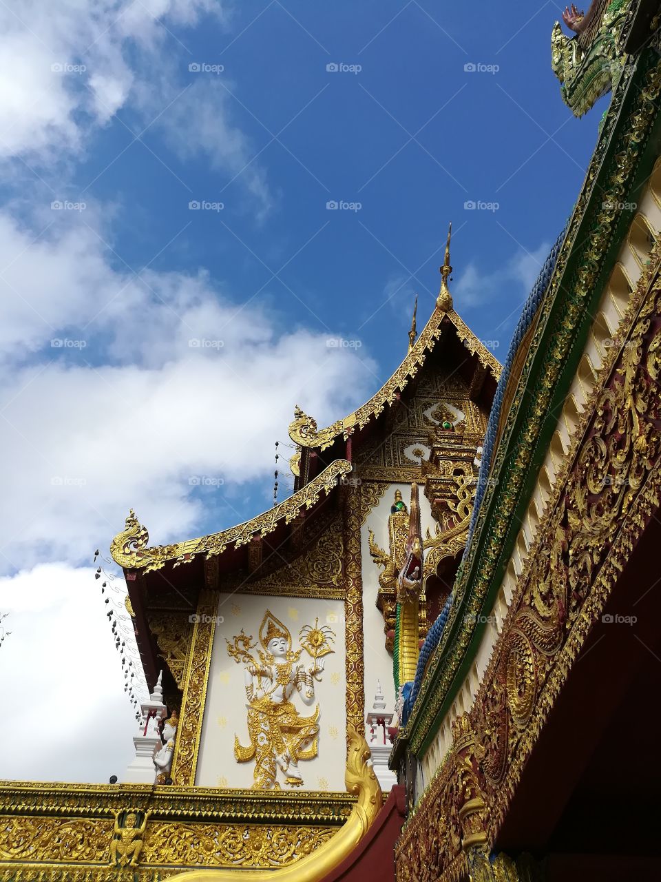 A corner in sangkaew temple