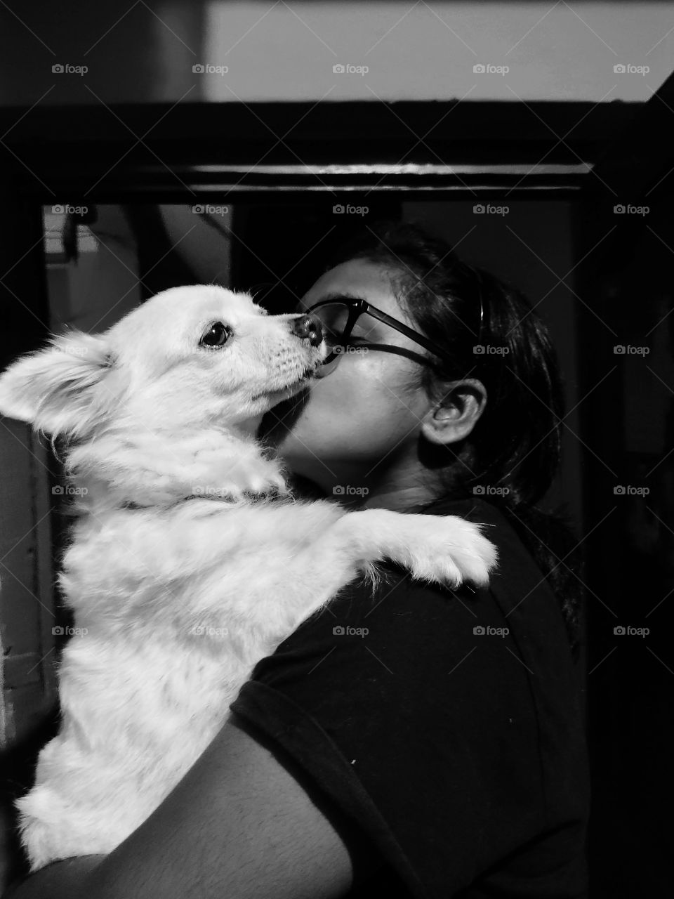 Love for a baby dog is unconditional ❤️