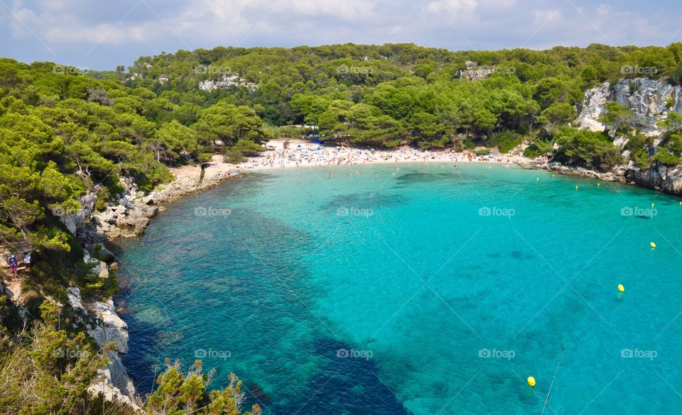 Menorca island view 