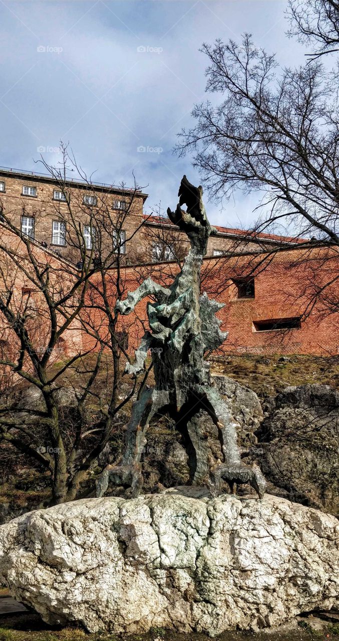 Krakow's dragon