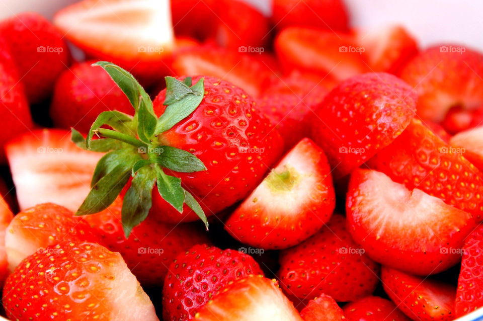 Close-up of strawberry