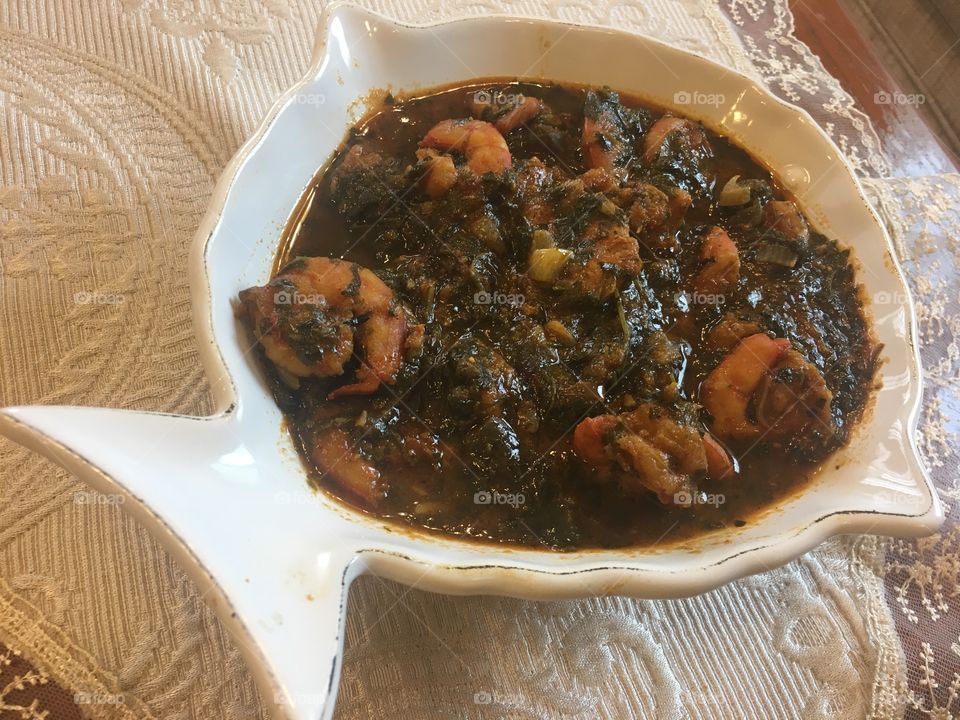 Shrimp stew