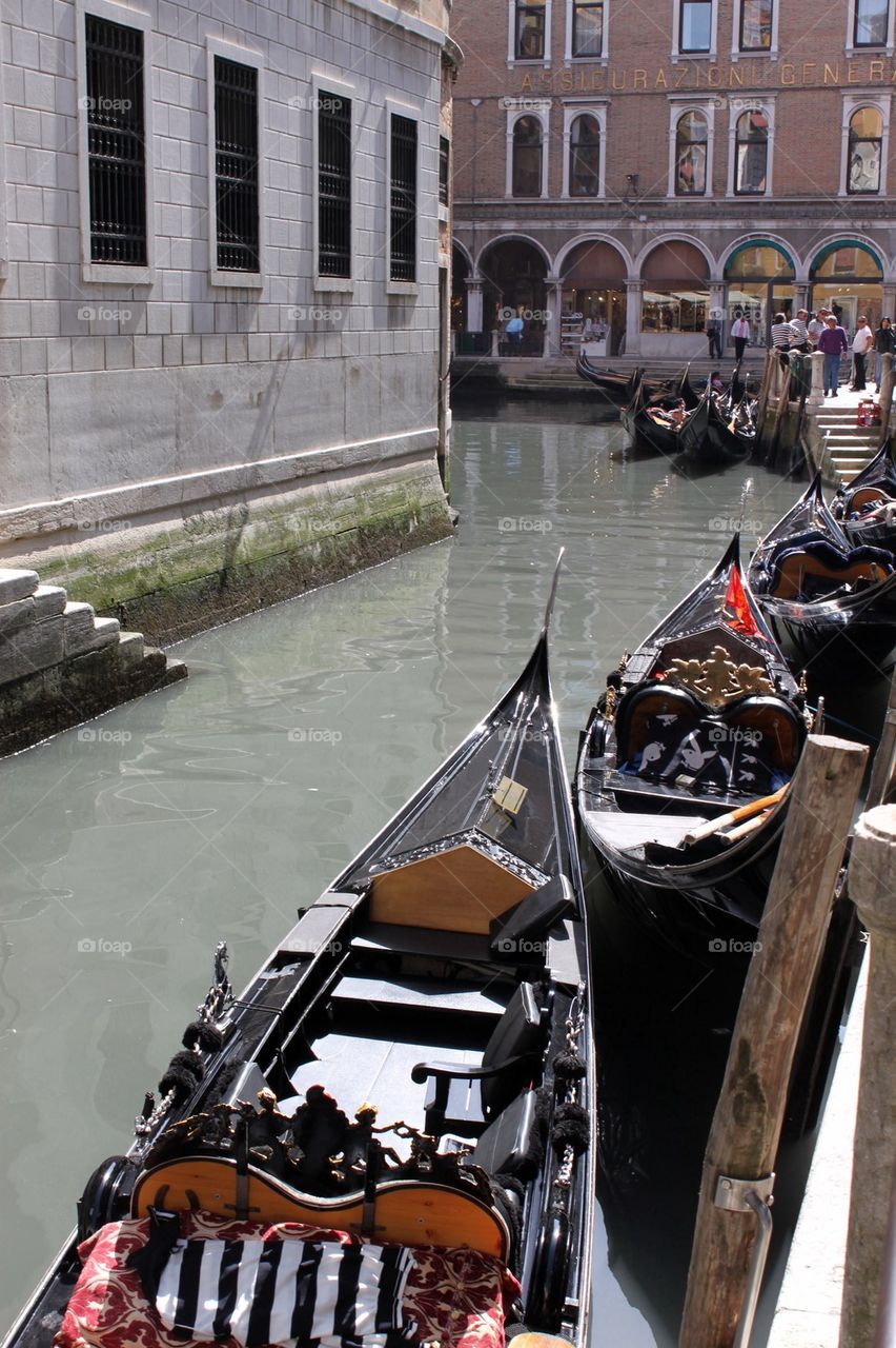 Gondolas of Venice 