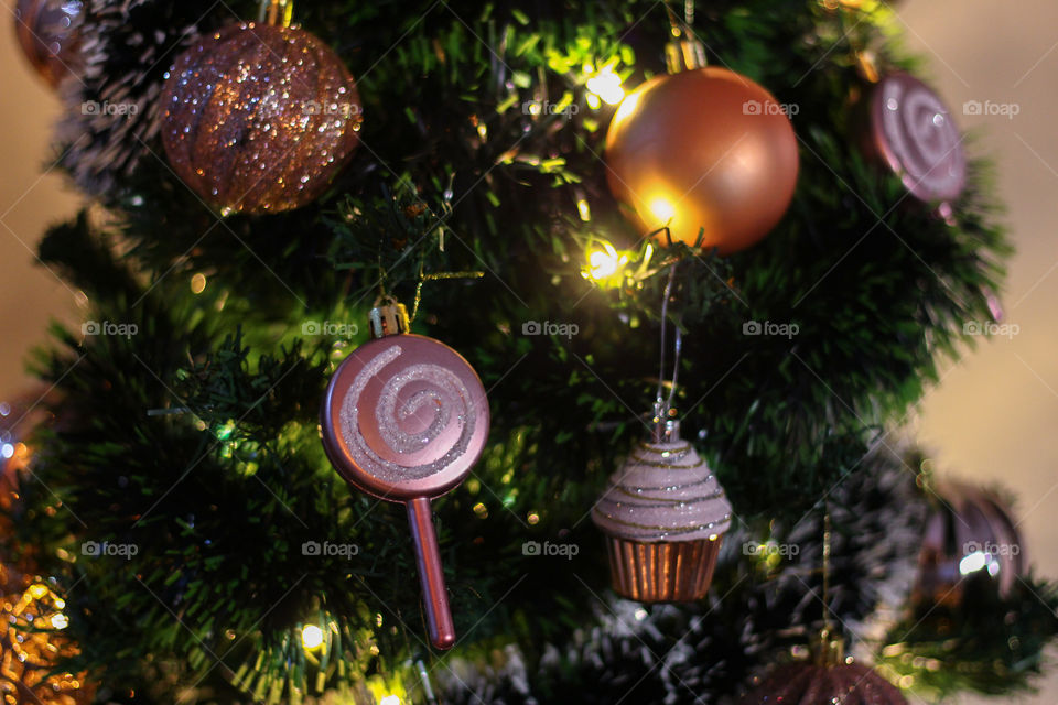 Christmas tree lights