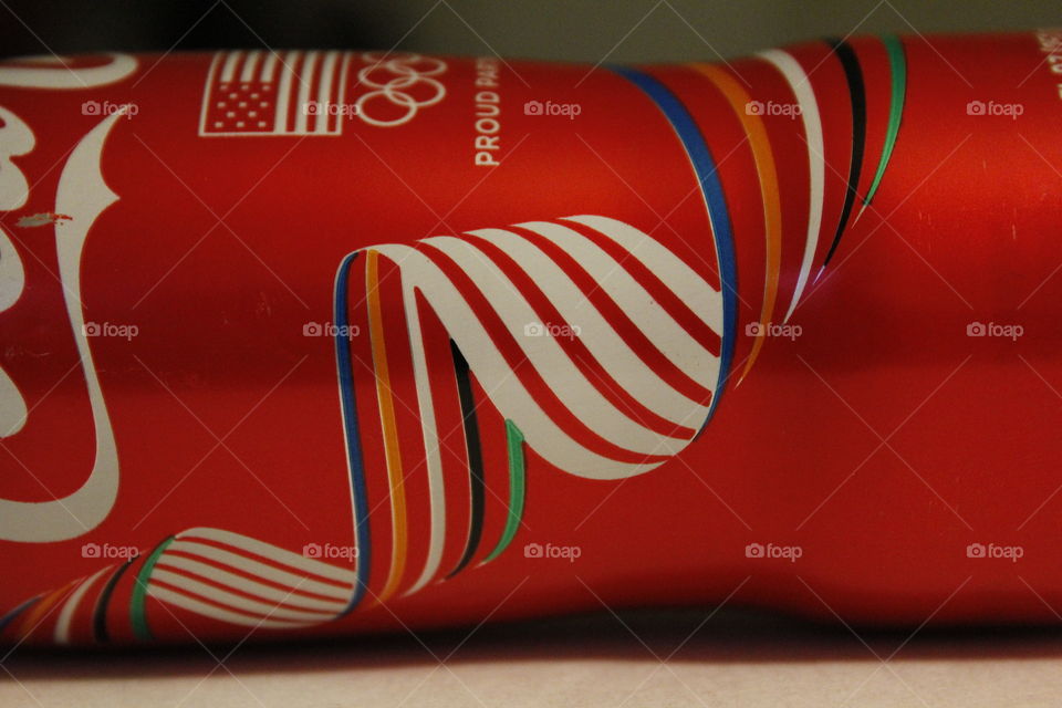 decorated soda bottle