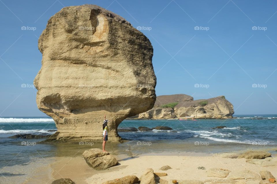 Batu Payung Beach Lombok Island