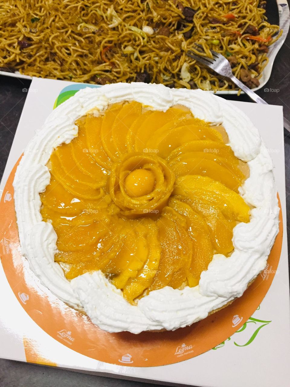 Mango Cake for Birthdays